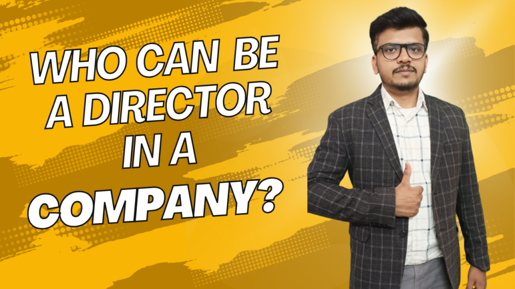 who can be director